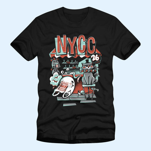 New York Comic Con Merch 2026 Bag Ghost Arcade T-Shirt NYCC Merch Best Gift For Friends