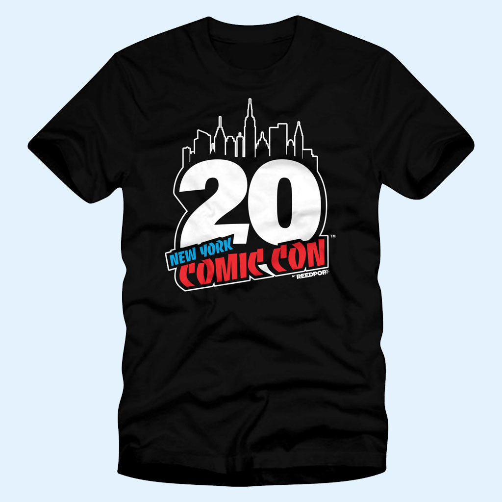 New York Comic Con Merch 2026 NYCC 20th Anniversary T-Shirt Black Gift For Him Her