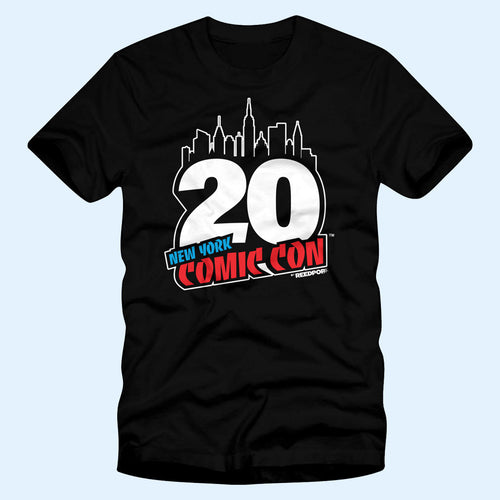 New York Comic Con Merch 2026 NYCC 20th Anniversary T-Shirt Black Gift For Him Her