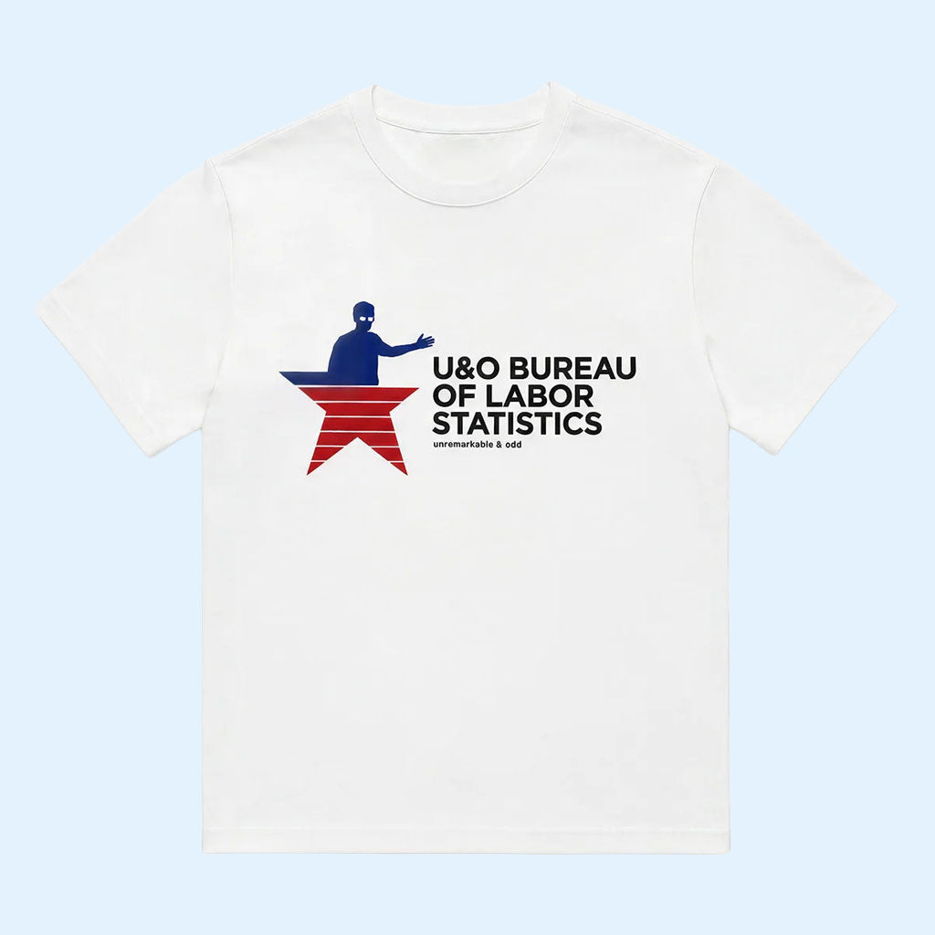Any Austin Merch 2026 Bureau Of Labor Statistics T-Shirt White Gifts For Brothers