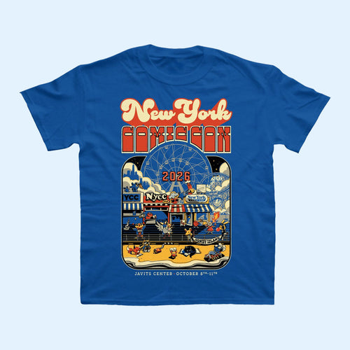 New York Comic Con Merch 2026 NYCC Coney Island Javits Center October 8 11 T-Shirt Fan Gifts