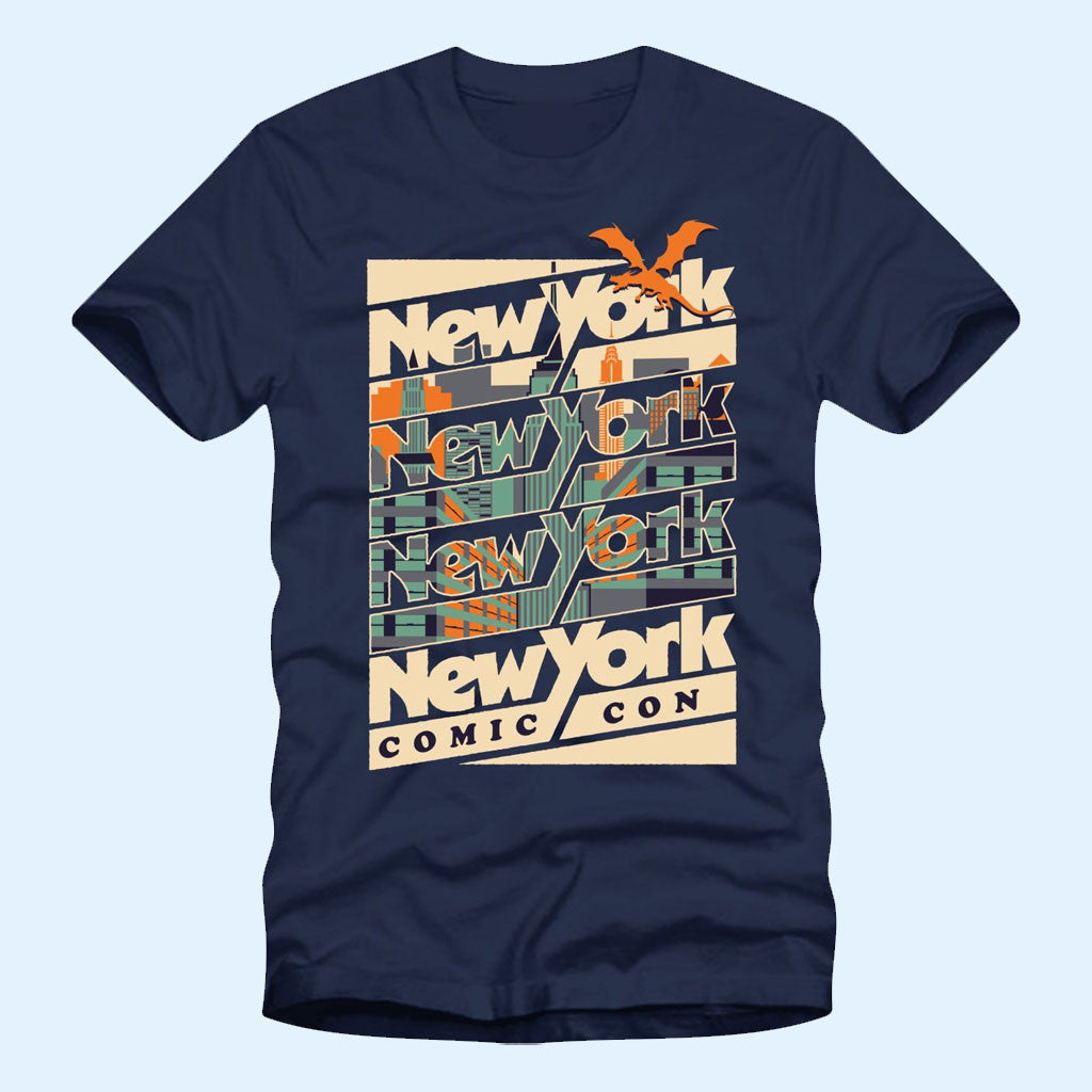 New York Comic Con Merch 2026 Skyline Repeater T-Shirt NYCC Shirt Gift For Brothers