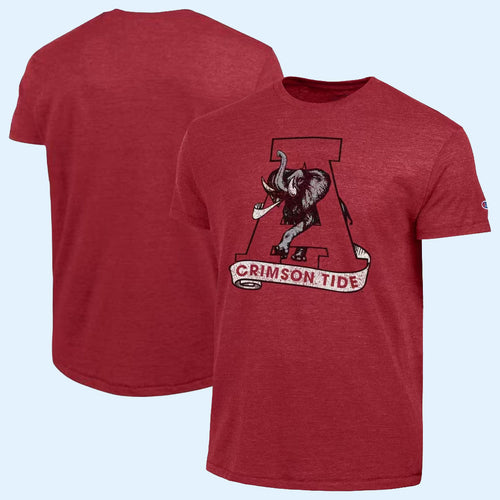 Alabama Crimson Tide Merch 2026 Champion Alabama Crimson Tide Vintage T-Shirt Game Day Gifts