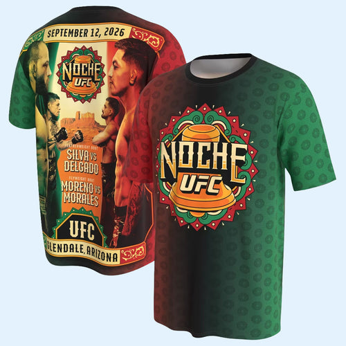 Noche UFC Merch 2026 ProSphere Noche UFC T-Shirt Mexican Apparel Gift For MMA Fan