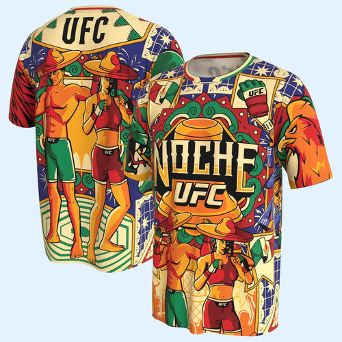 Noche UFC Merch 2026 ProSphere Noche UFC T-Shirt Mexican Independence Day Tee Gifts For Him