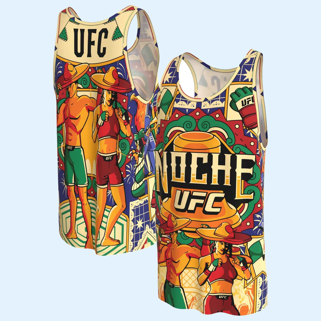 Noche UFC Merch 2026 ProSphere Noche UFC Tank Top Mexican Independence Day Merch Men's