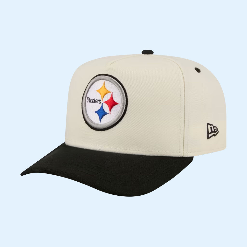 Pittsburgh Steelers Merch 2026 Steelers New Era Rear Wordmark Snapback Hat Embroidered