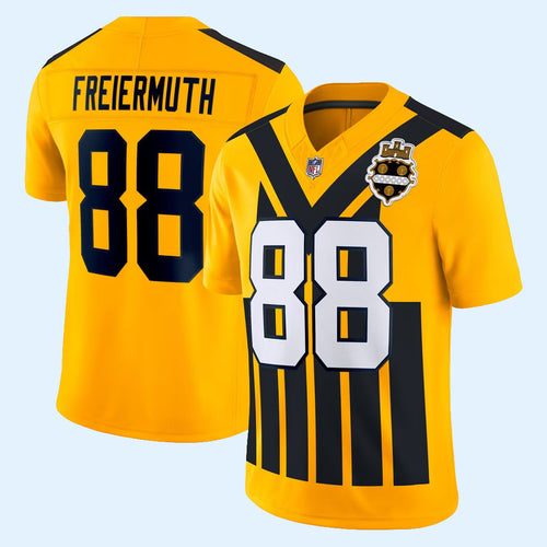 Pat Freiermuth Jersey Shirt #88 Pittsburgh Steelers Merch 2026 Alternate Vapor FUSE Jersey Gift