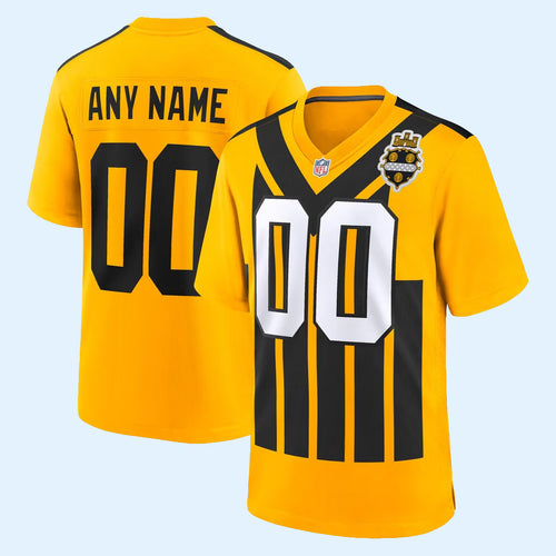 Custom Pittsburgh Steelers Merch 2026 Steelers Alternate 1933 Throwback Game Jersey Fan Gifts
