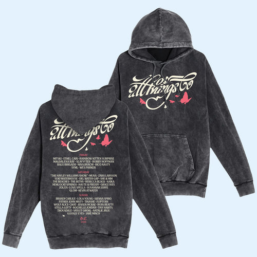 All Things Go Festival Merch 2026 DC Signature Lineup Hoodie Cool Gifts For Music Lovers