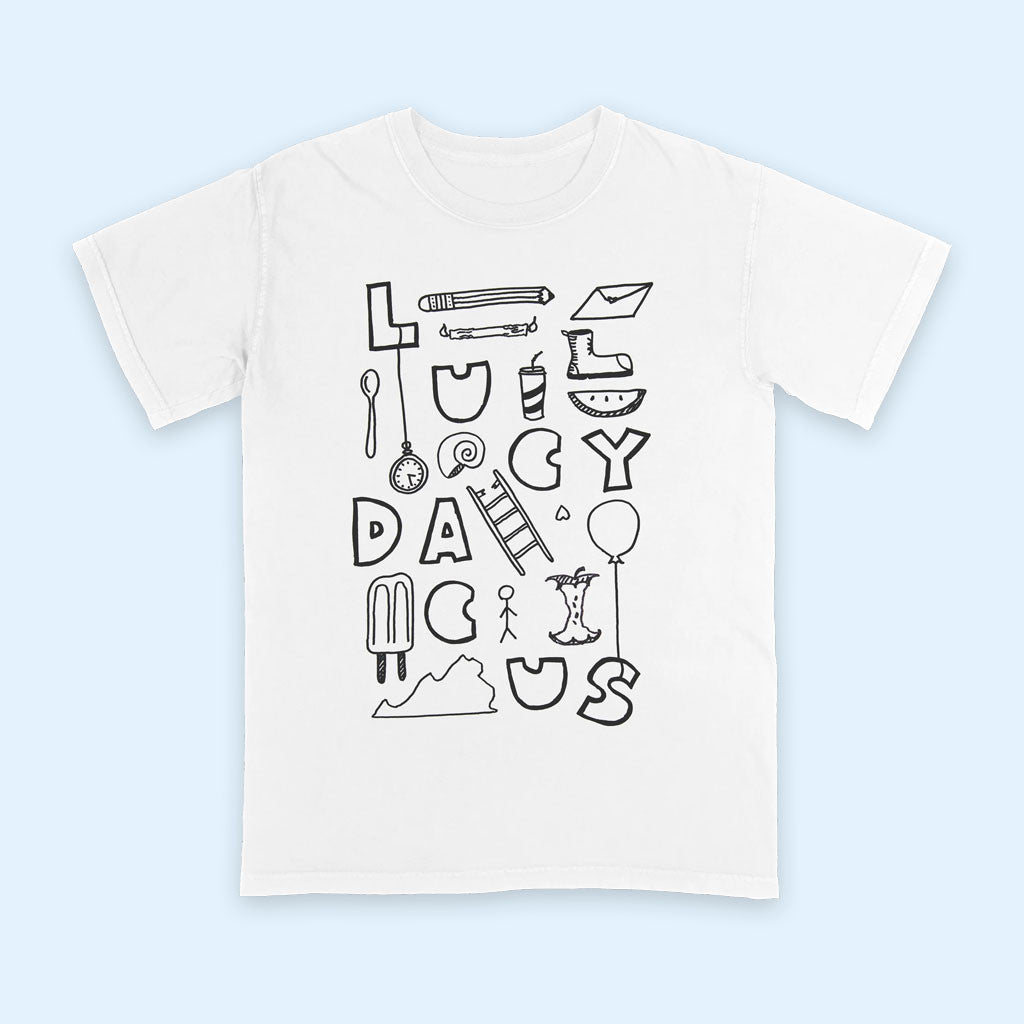Lucy Dacus Merch 2026 Fun Stuff T-Shirt White Cool Gifts For Music Lovers