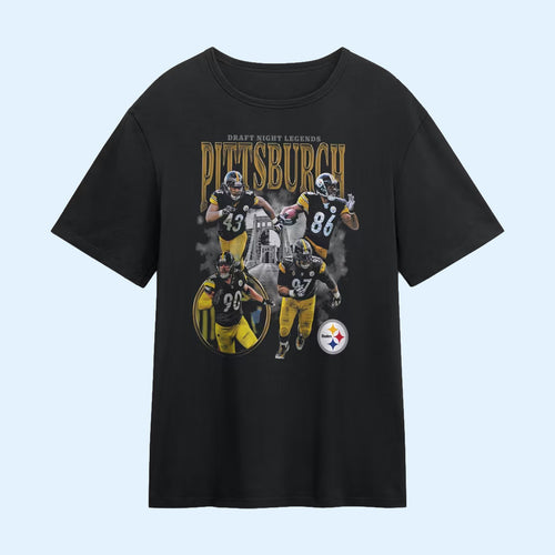 Pittsburgh Steelers Merch 2026 Pittsburgh Steelers Legends T-Shirt Gift For Football Lovers