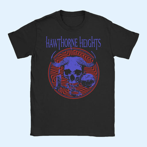 Hawthorne Heights Merch 2026 Darkside T-Shirt Black Gift For Rock Band Fans