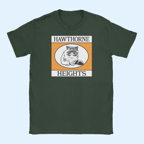 Hawthorne Heights Merch 2026 Victorious Kitty T-Shirt Hawthorne Heights Rock Band Shirt Gifts