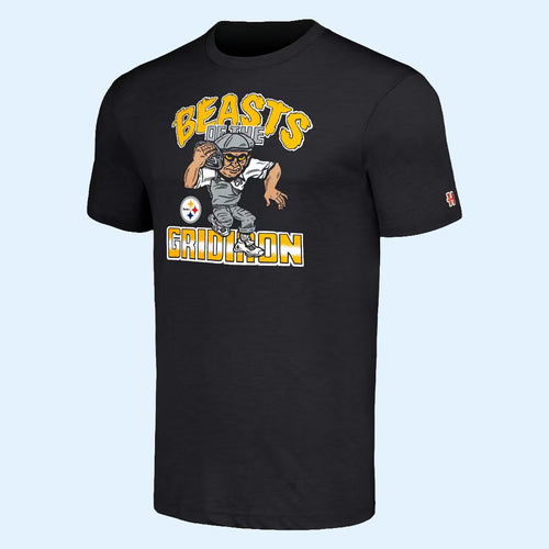 Pittsburgh Steelers Merch 2026 Steelers Monsters Of The Gridiron Halloween T-Shirt Fan Gifts
