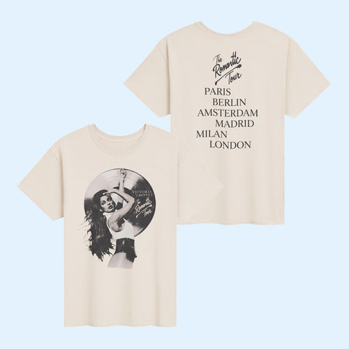 Victoria Monet Merch 2026 Victoria Monet X Bruno Mars The Romantic Tour T-Shirt Music Fan Gifts