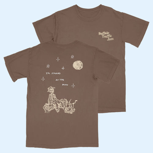 Buffalo Traffic Jam Merch 2026 Staring At The Moon T-Shirt Presents For Music Lovers