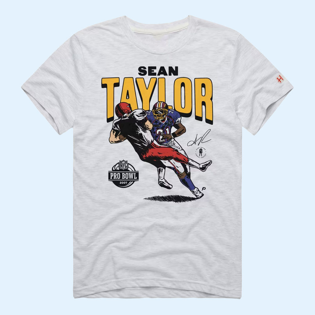 Washington Commanders Merch 2026 Sean Taylor Illustration T-Shirt Gifts For Football Lovers