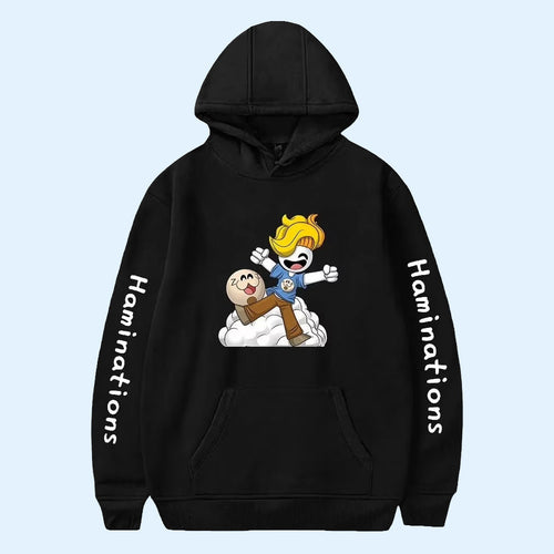 Haminations Merch 2026 Haminations Hoodie Logo Cosplay Hooded Sweatshirt Gift For Fans