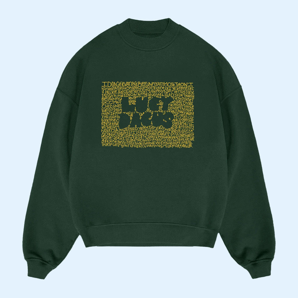 Lucy Dacus Merch 2026 I Don't Wanna Be Crewneck Lucy Dacus Sweatshirt Gift For Fans