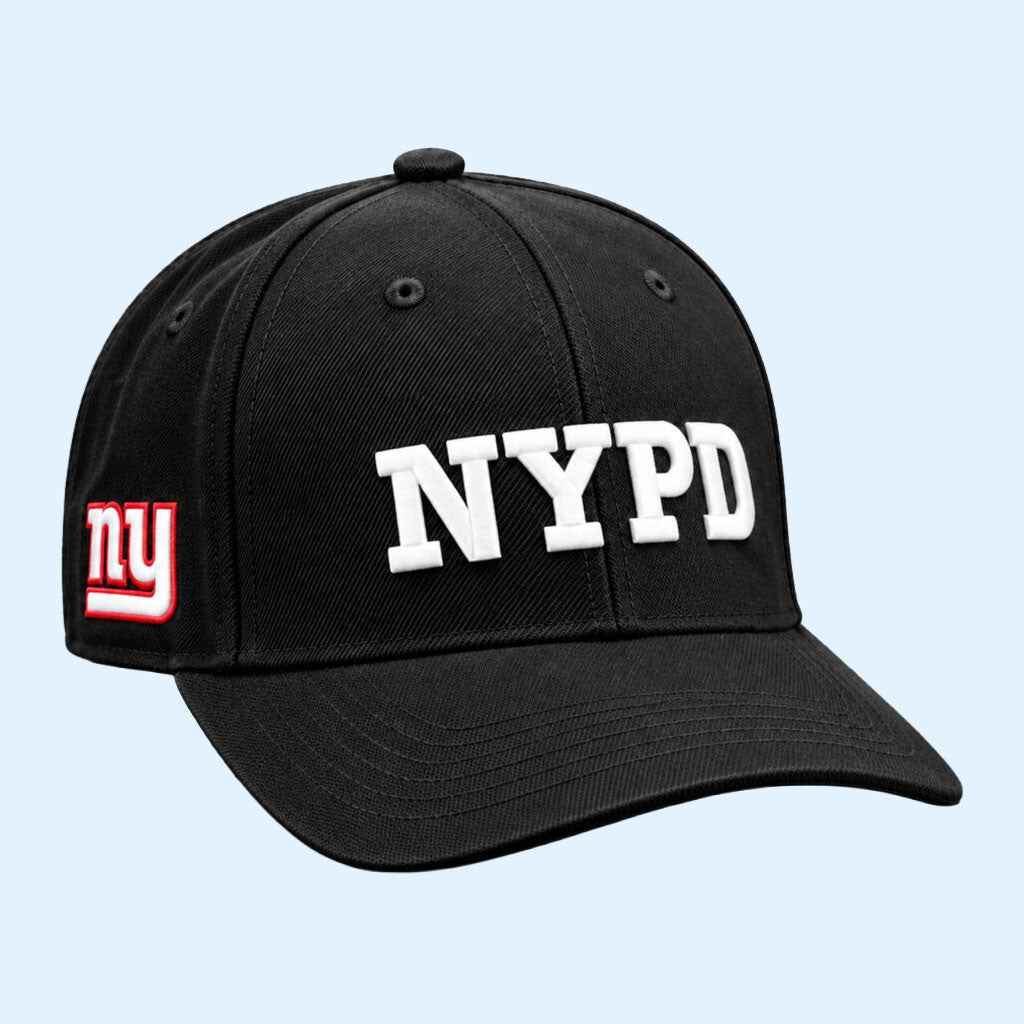 NYPD NY Giants Hat Embroidered 9 11 Honoring New York Police Hat NYPD Merch 2026 Fan Gifts