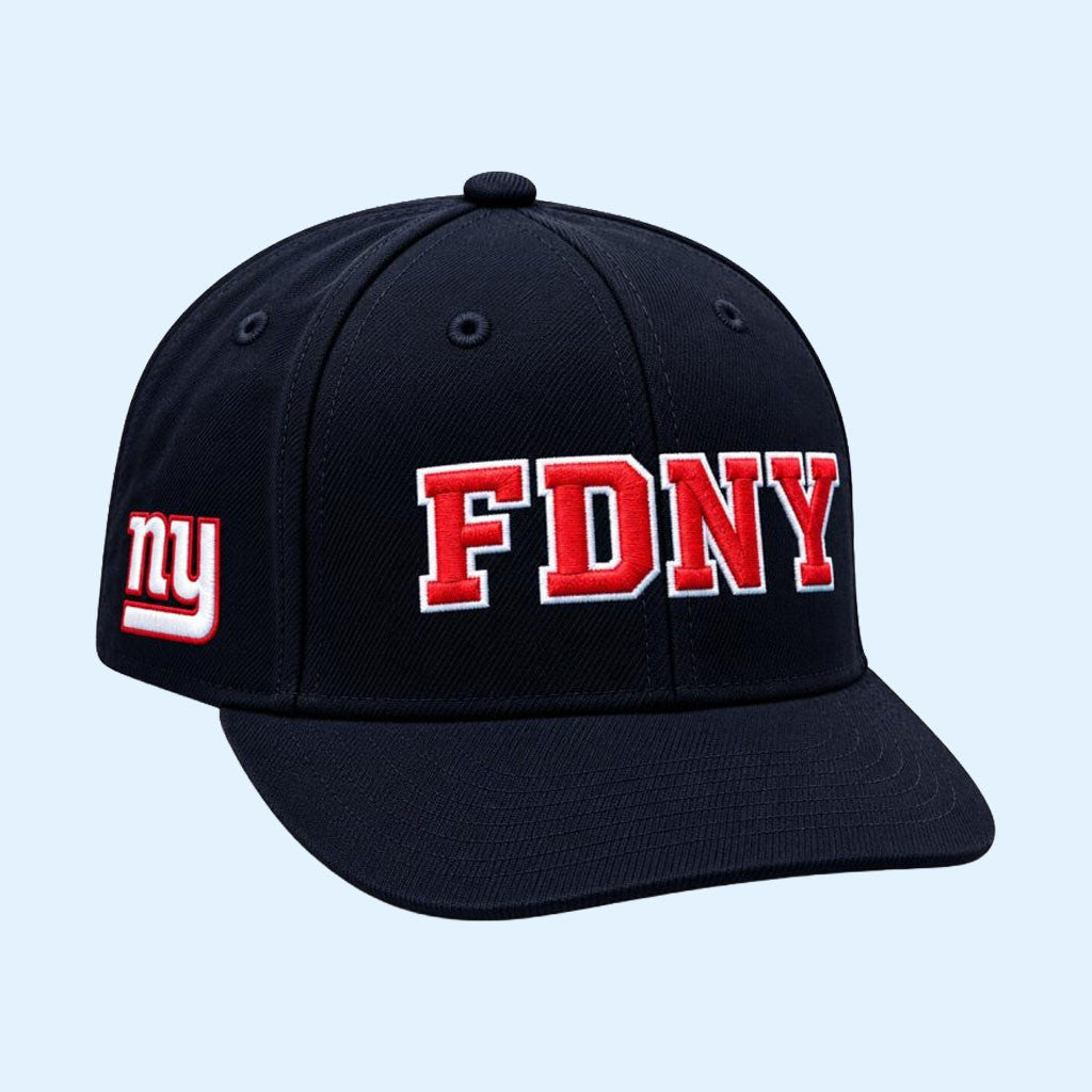 FDNY NY Giants Hat 9 11 Commemorative Hat Embroidered FDNY Merch Best Gift For Dad