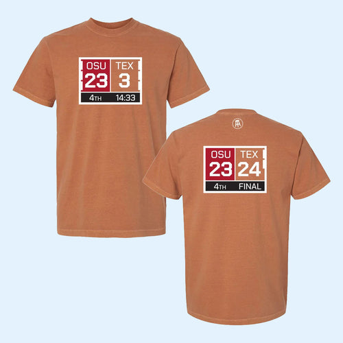 Texas Longhorns Vs Ohio State Buckeyes Austin Comeback OSU 23 TEX 3 OSU 23 TEX 24 Final T-Shirt