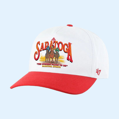 Saratoga X Barstool Sports Two Tone Horses Hat 2026 Racing Season Cap Gift For Horse Racing Fan