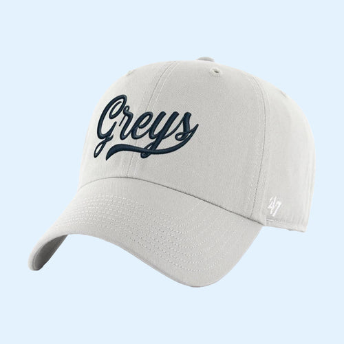 Greys Script '47 Embroidered Hat Go Go Greys Hat Dave Portnoy Merch Gifts For Horse Racing Fans