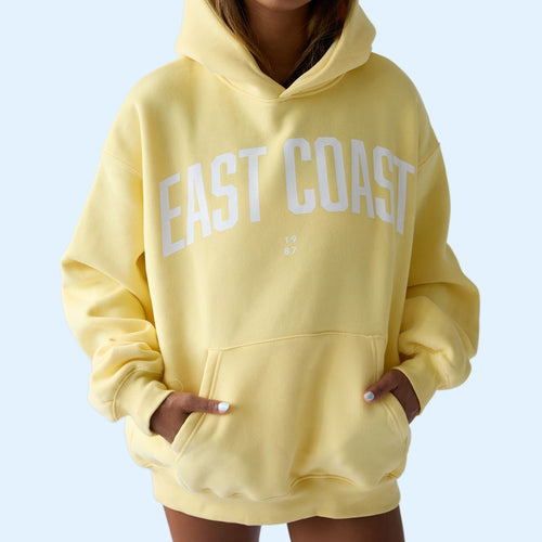 1987 Label Merch 2026 East Coast Hoodie 1987 Hooded Sweatshirt Gift For Friends