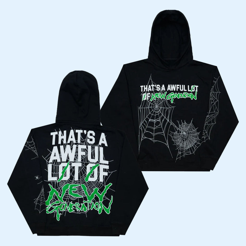 Awful Lot Of Cough Syrup Merch 2026 ALOCS X YSL Web Hoodie New Generation Hoodie BFF Gifts