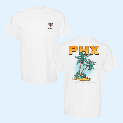 PHX Palm Tree T-Shirt Hydration Energy Drink Shirt Gift For My Husband