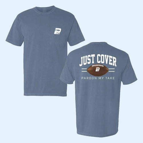 Just Cover Football T-Shirt Pardon My Take Game Day Shirt Gift For Football Lovers