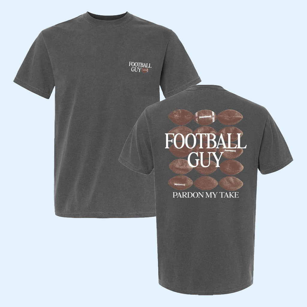 Football Guy Graphic T-Shirt Parton My Take Shirt Gift Ideas For Football Lovers