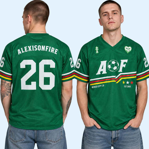 Alexisonfire Merch Alexisonfire Vans Warped Tour Mexico 2026 Football Jersey Gift For Band Fans