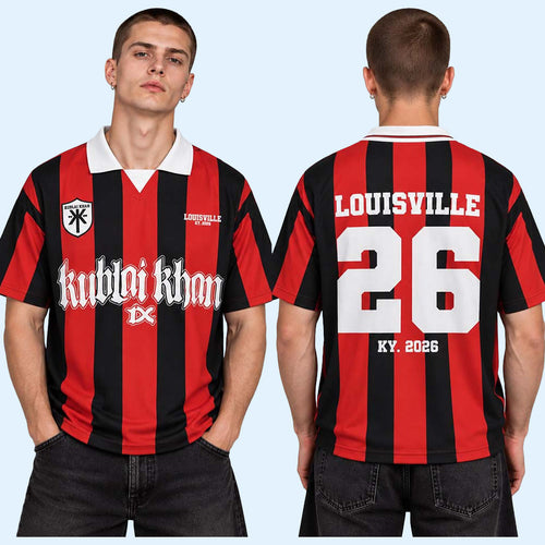 Kublai Khan TX Merch Louisville KY 2026 Louder Than Life Festival Polo Jersey Band Fan Gifts