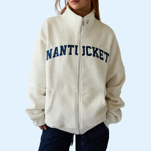 1987 Label Merch 2026 Nantucket Zip Jacket Birthday Gift Ideas For Friends