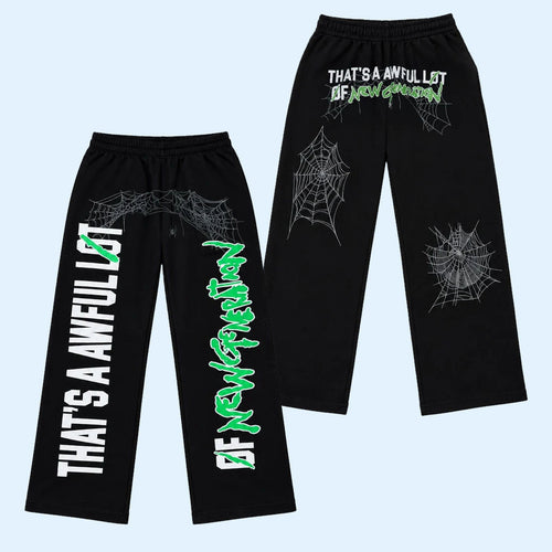 Awful Lot Of Cough Syrup Merch 2026 ALOCS X YSL Web Sweatpants Gift Ideas For Friends