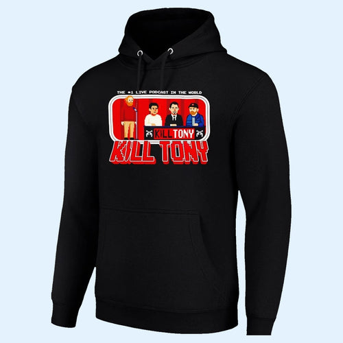 Kill Tony Merch 2026 The No 1 Live Podcast In The World Pixel Art Hoodie Gift For Podcast Fans