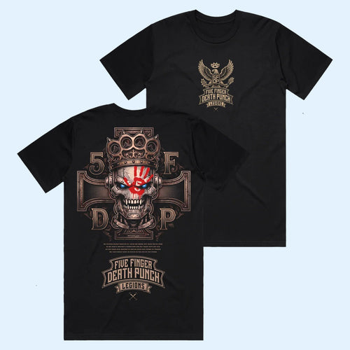 Five Finger Death Punch Merch 2026 Machine God T-Shirt 5FDP Legions Shirt Gift For Music Fans