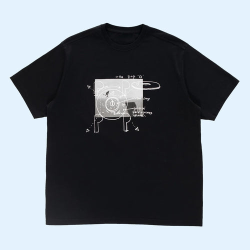 Pop Trading Company Merch 2026 Pop Time T-Shirt Black Best Gifts For Boyfriend