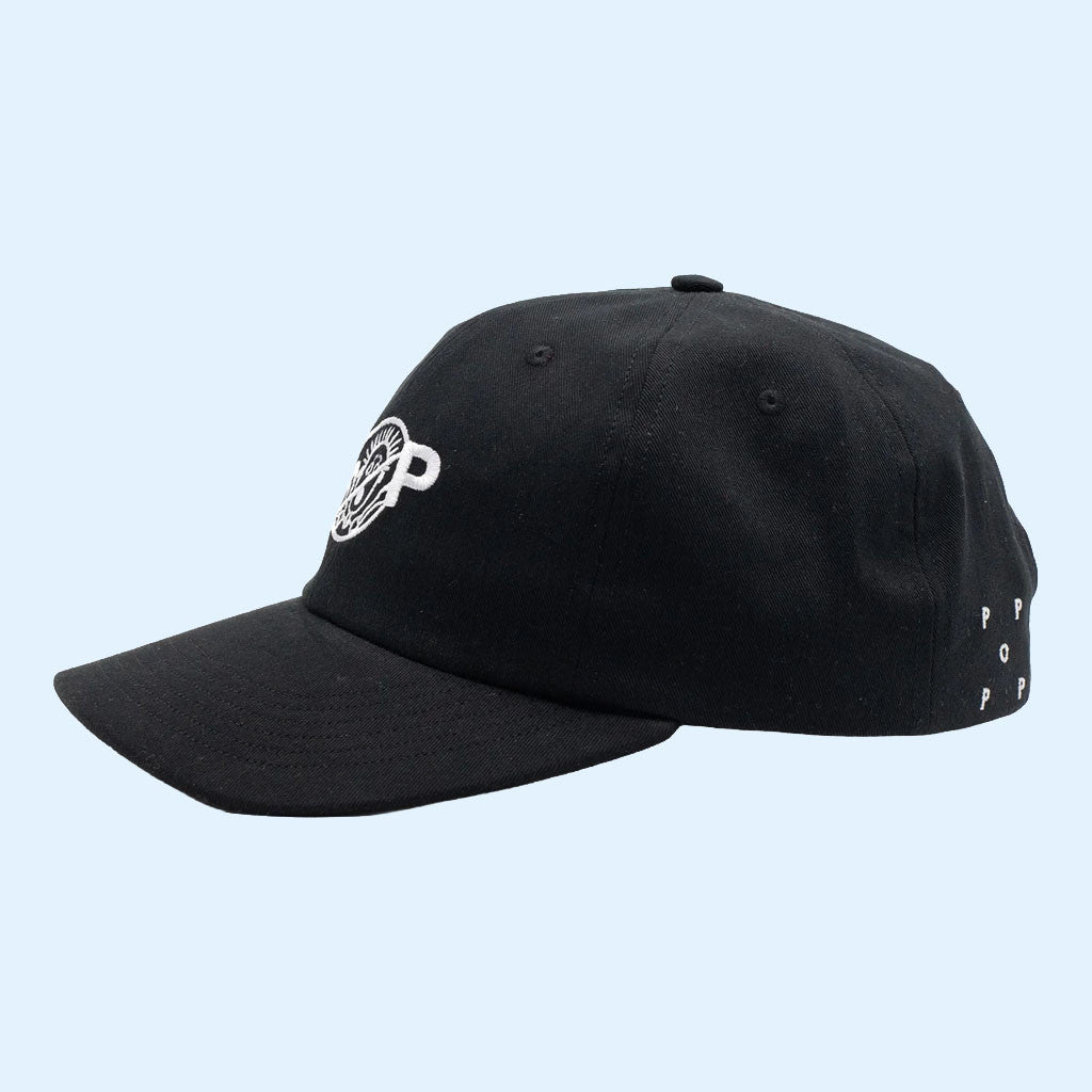 Pop Trading Company Merch 2026 Pop No Embroidered Hat Black Presents For Boyfriend