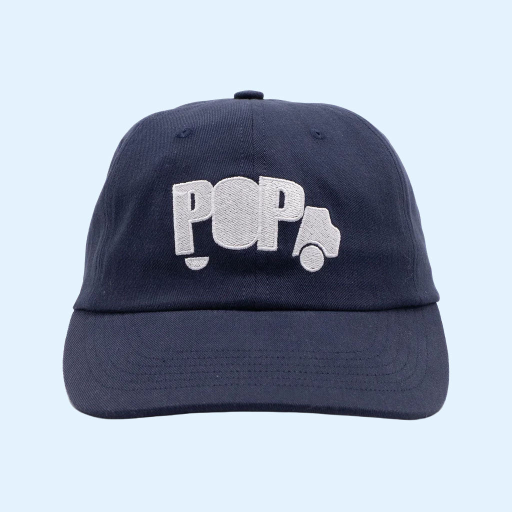 Pop Trading Company Merch 2026 Pop Trading Hat Navy Embroidered Birthday Gift For Brothers