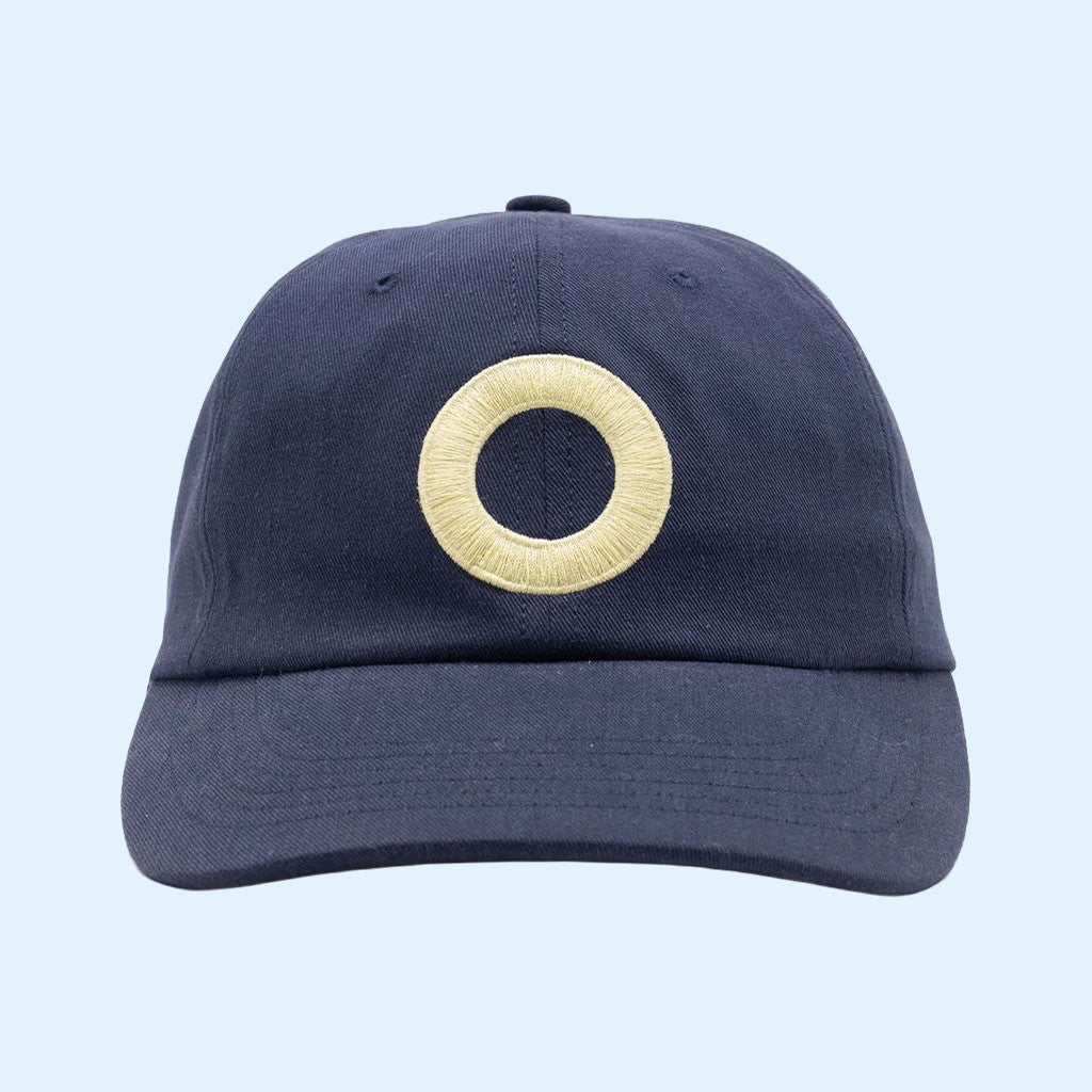 Pop Trading Company Merch 2026 Pop O Embroidered Hat Navy Unique Gift For Brothers