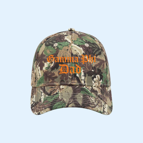 Gamma Phi Beta Merch 2026 Dad By Nature Embroidered Sorority Hat Gamma Phi Dad Hat Papa Gifts