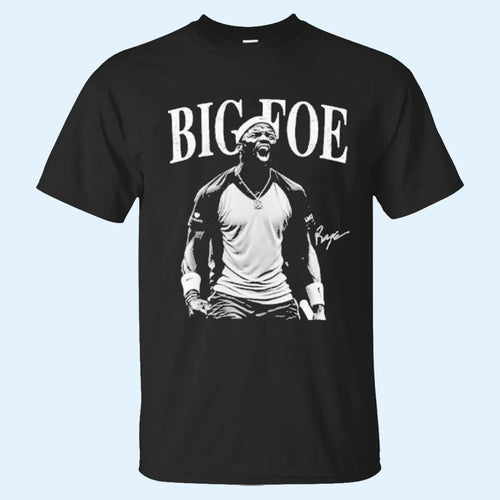 Big Foe Tennis T-Shirt Signature US Open Frances Tiafoe Merch Best Gift For Tennis Lovers