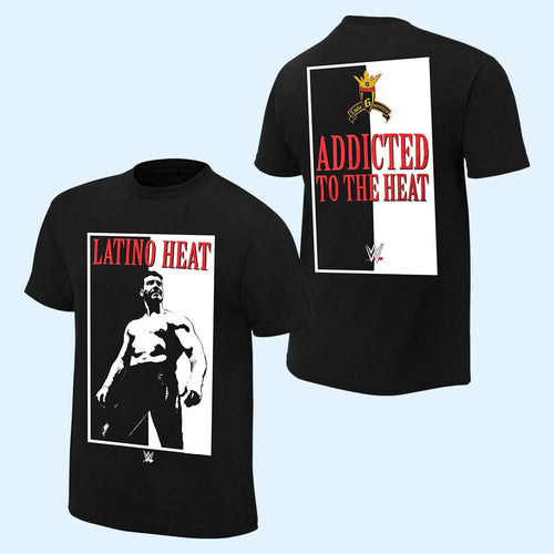 Eddie Guerrero Merch 2026 Retro Addicted To The Heat T-Shirt Latino Heat Shirt WWE Fan Gifts