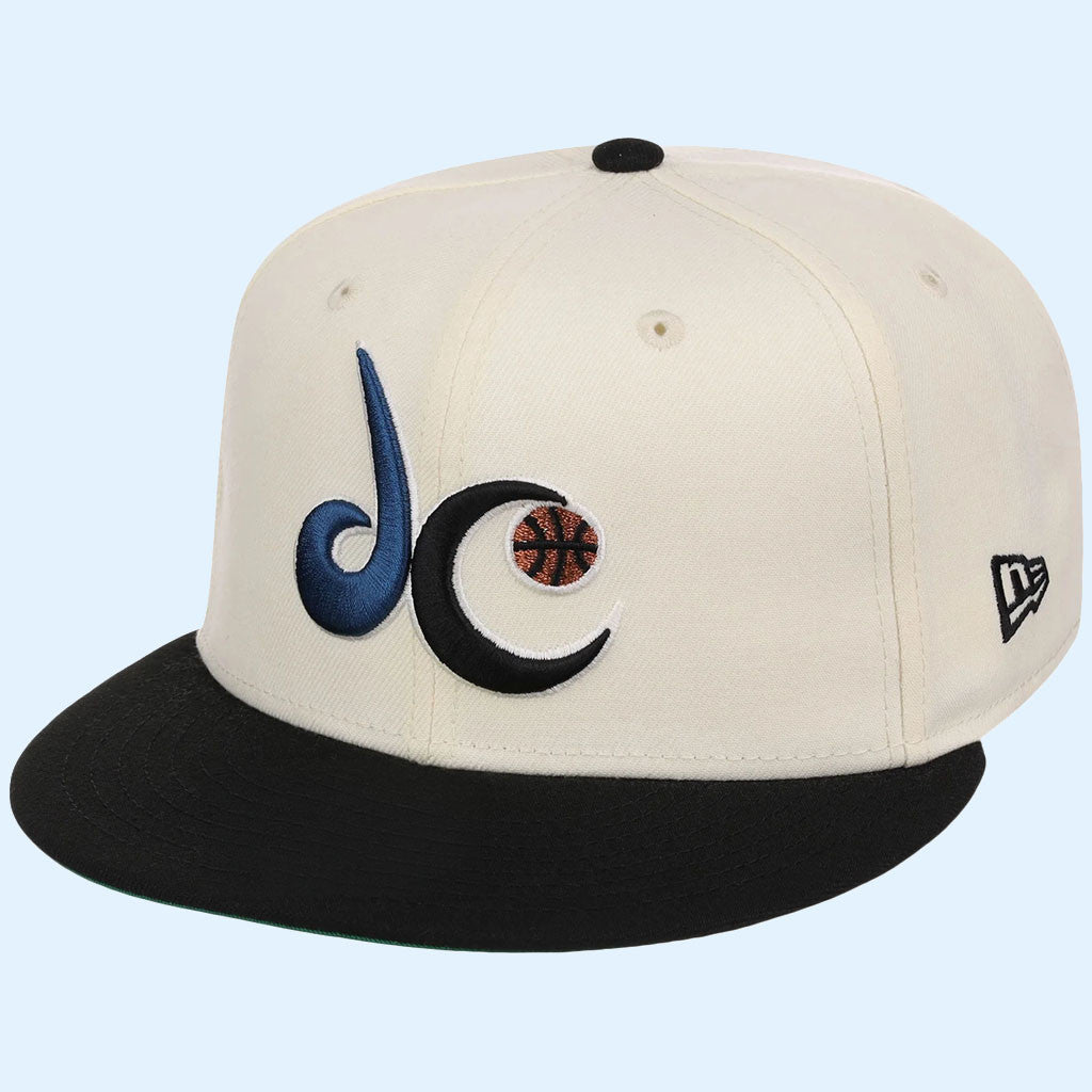NBA Chrome OTC X Lids Hat Drop Merch Washington Wizards New Era Snapback Hat Present For Fans