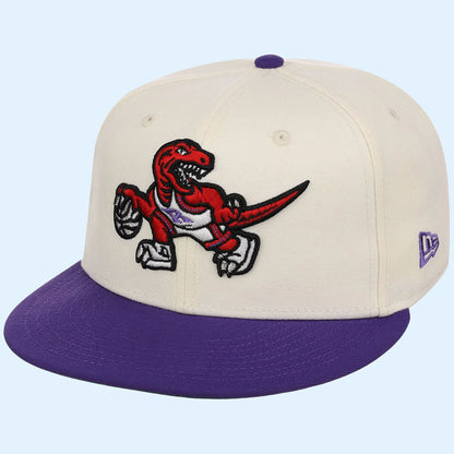 NBA Chrome OTC X Lids Hat Drop Merch Toronto Raptors New Era Snapback Hat Basketball Present