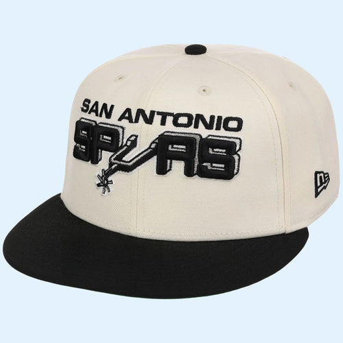 NBA Chrome OTC X Lids Hat Drop Merch San Antonio Spurs New Era Snapback Hat SA Spurs Merch Gift